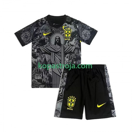 Billiga Fotbollströjor Brasilien Cheist the Redeemer Barn Hemma tröja 2024 Kortärmad